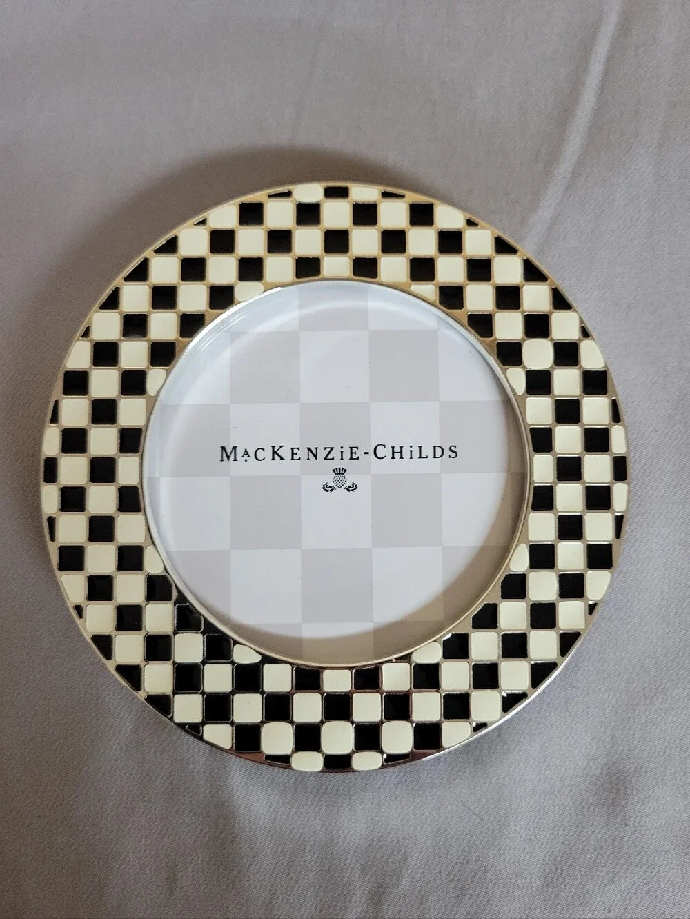 MacKenzie-Childs Celebrate Courtly Check Set of Three Frames